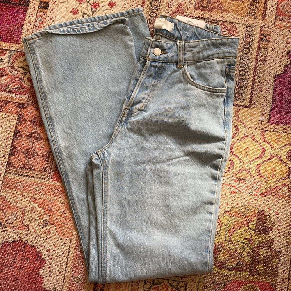 Hm 90s straight regular waist size 4- full length